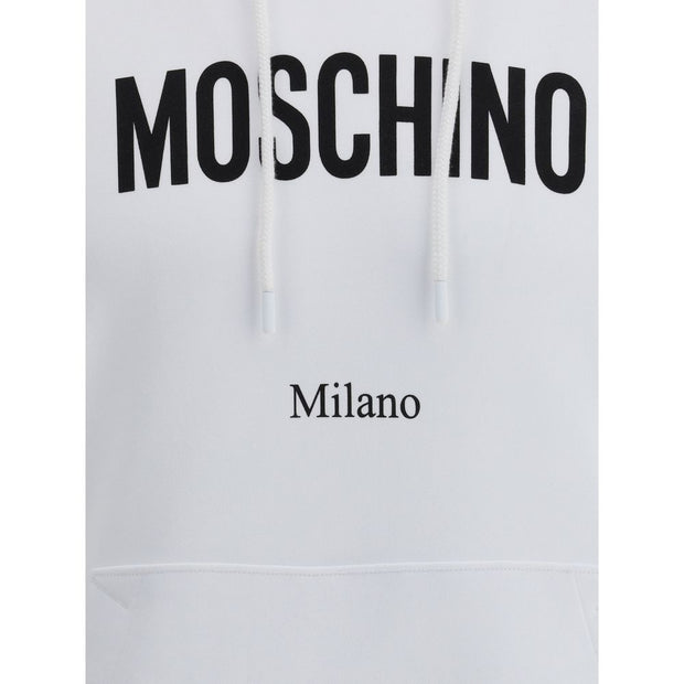 Moschino White Cotton Sweatshirt