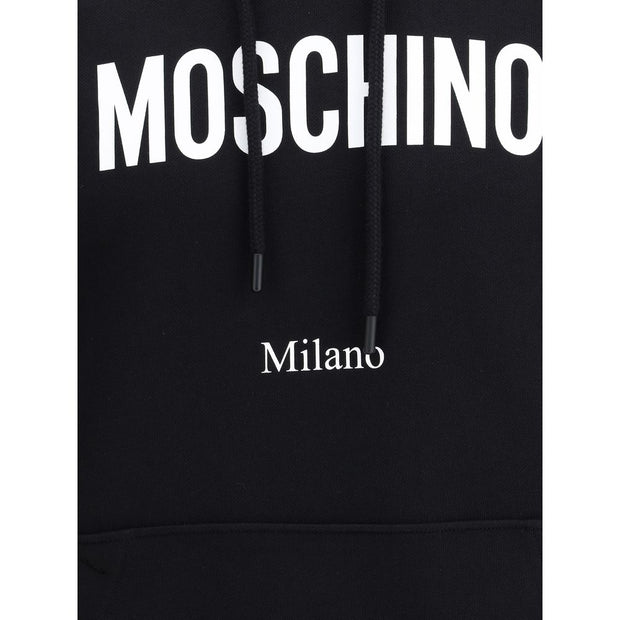 Moschino Black Cotton Sweatshirt