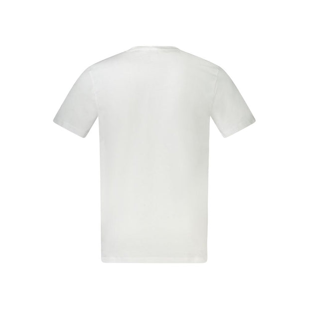 Hugo Boss White Cotton Men T-Shirt