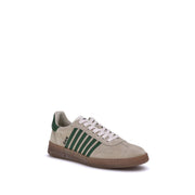Dsquared² Green Calf Leather Bos Taurus Low Top Sneakers - Le schmidt