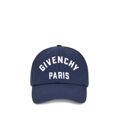 Givenchy Blue Cotton Cap (Baseball Hat)