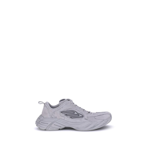 Balenciaga Gray Polyester Athletic Sneakers - Le schmidt
