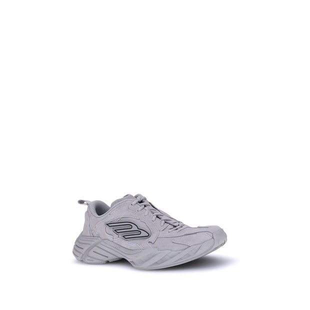 Balenciaga Gray Polyester Athletic Sneakers - Le schmidt