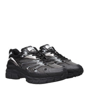 Valentino Garavani Black Fabric Athletic Sneakers