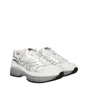 Valentino Garavani White Fabric Athletic Sneakers