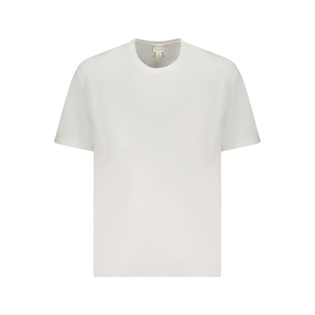 Calvin Klein White Cotton Men T-Shirt