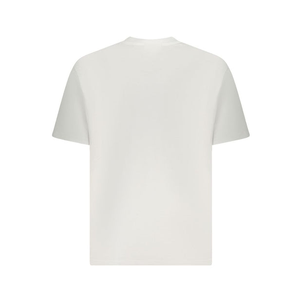 Calvin Klein White Cotton Men T-Shirt