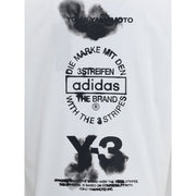 Y-3 White Cotton T-Shirt