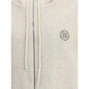 Fendi Gray Cotton Sweatshirt - Le schmidt