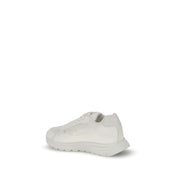 Prada White Rubber Athletic Sneakers