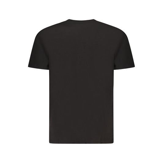 Tommy Hilfiger Sort Bomuld Herre Tshirt Med Logo Tryk