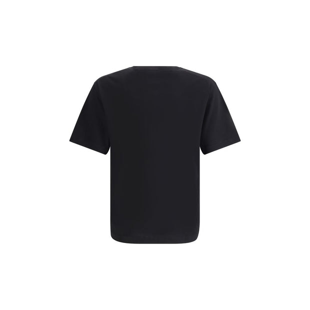 Dolce & Gabbana Black Cotton T-Shirt