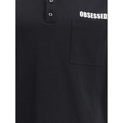 Dsquared² Black Cotton Polo Shirt