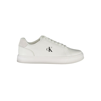 Calvin Klein White Leather Men Sneaker