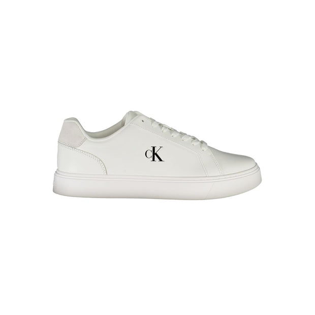 Calvin Klein White Leather Men Sneaker