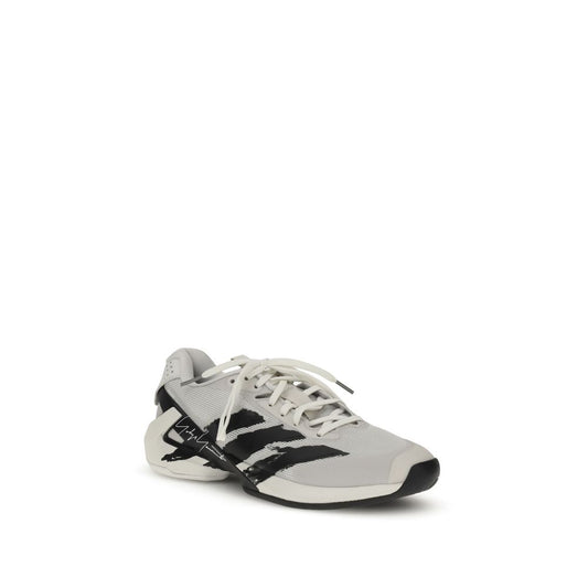 Y-3 White Fabric Athletic Sneakers