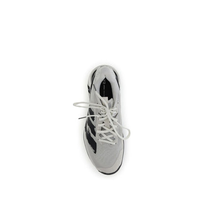 Y-3 White Fabric Athletic Sneakers