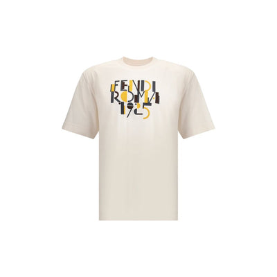 Fendi White Cotton T-Shirt - Le schmidt