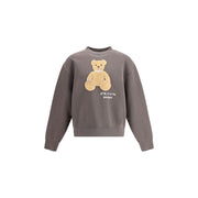 Palm Angels Brown Cotton Sweatshirt