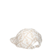 Fendi Beige Silk Cap (Baseball Hat)