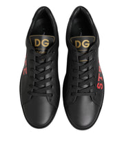 Dolce & Gabbana Black Street Life Low Top Men Sneakers Shoes