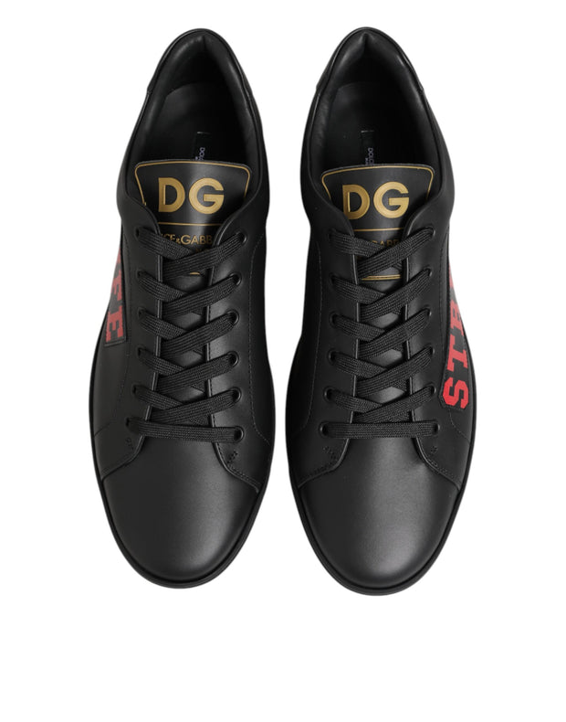Dolce & Gabbana Black Street Life Low Top Men Sneakers Shoes