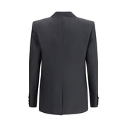 Valentino Black Polyester Coat