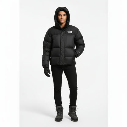 The North Face Pertex Dunjakke Med Hætte Og Stormflap