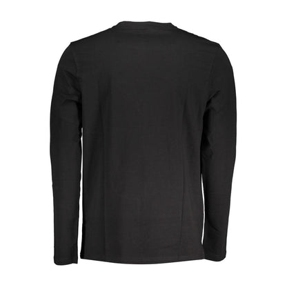Hugo Boss Langærmet Bomuld T Shirt Med Logo Økologisk