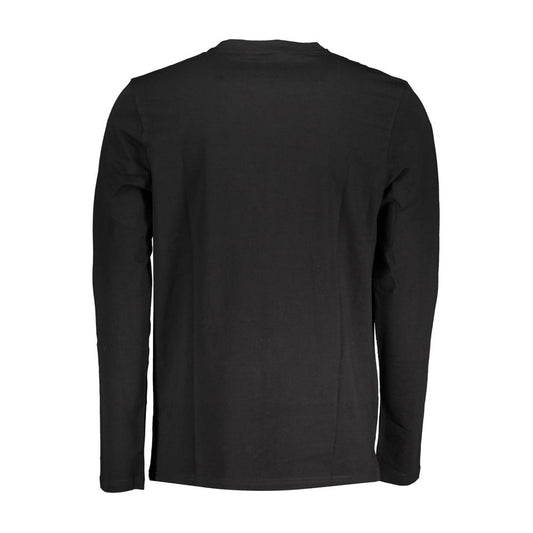Hugo Boss Langærmet Bomuld T Shirt Med Logo Økologisk