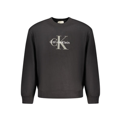 Calvin Klein Black Cotton Men Sweater
