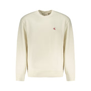 Calvin Klein White Cotton Mens Sweatshirt
