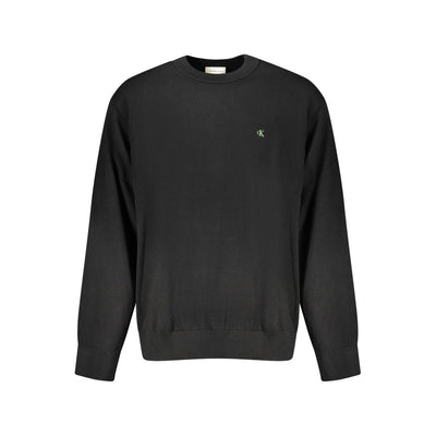 Calvin Klein Black Cotton Men Sweater