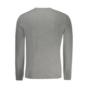 Calvin Klein Grigio Cotton Men Sweater