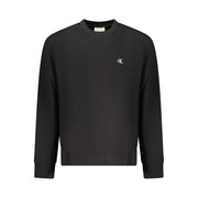Calvin Klein Black Cotton Men's Sweatshirt