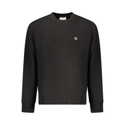 Calvin Klein Black Cotton Men Sweater