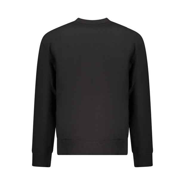 Calvin Klein Black Cotton Men's Sweatshirt