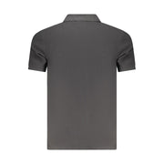 Calvin Klein Black Cotton Men Polo