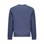 Hugo Boss Blue Cotton Men Sweater