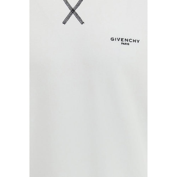 Givenchy White Cotton Sweatshirt