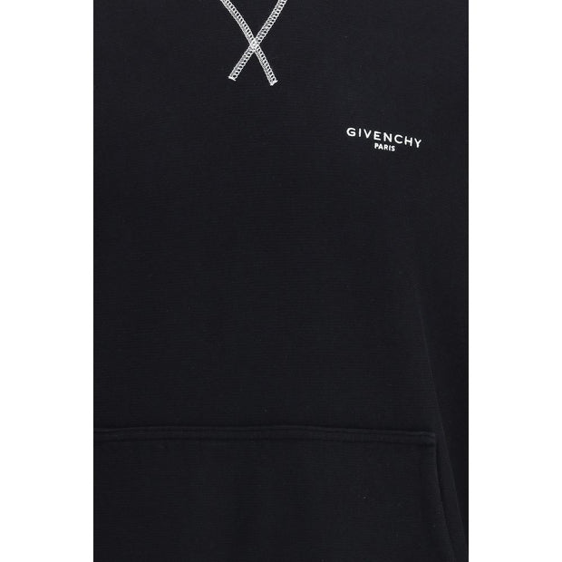 Givenchy Black Cotton Sweatshirt