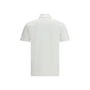 Givenchy White Cotton Polo Shirt