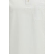 Givenchy White Cotton Polo Shirt