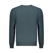 Calvin Klein Blue Cotton Men Sweatshirt