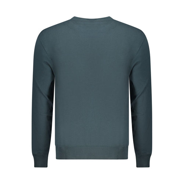 Calvin Klein Blue Cotton Men Sweatshirt