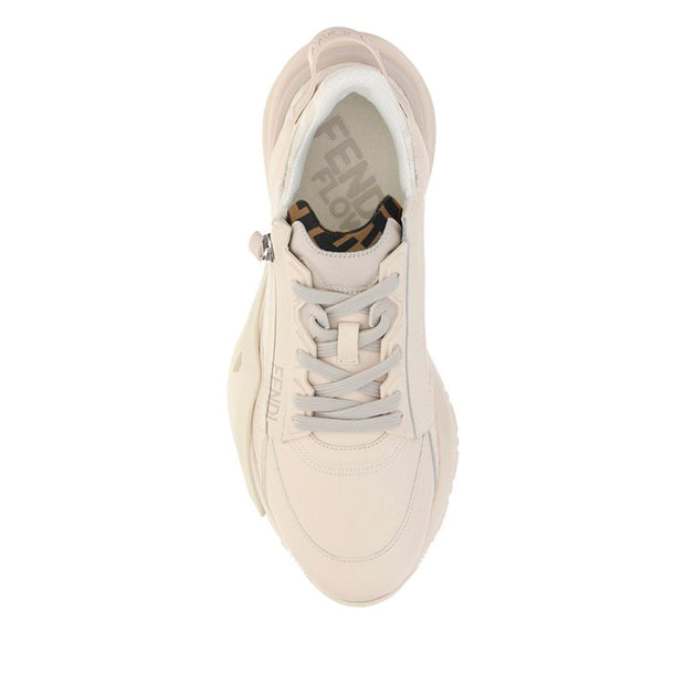Fendi Cream Rubber Athletic Sneakers
