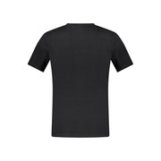 Hugo Boss Black Cotton Men T-Shirt