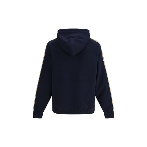 Burberry Blue Cotton Sweatshirt