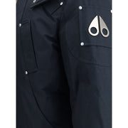 Moose Knuckles Blue Cotton Bomber