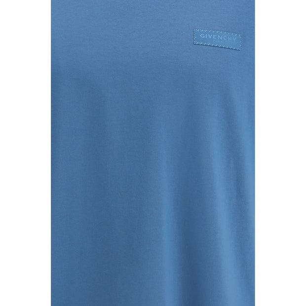 Givenchy Blue Cotton T-Shirt
